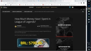 CONTA LOL - League of Legends