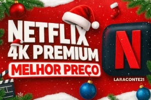 Netflix 4K 10 Dias | 1 Tela Com Pin