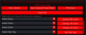 Warzone Desbloquear tudo! Unlockall Tool + Opções - Outros