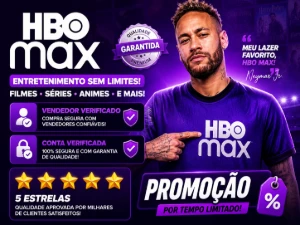 HBO Max preço baixo login pronto 30 dias garantia e suporte - Assinaturas e Premium
