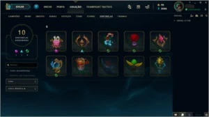 CONTA GOLD 4 - 70 CAMPEÕES E 32 SKINS - League of Legends LOL