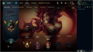 CONTA GOLD 4 - 70 CAMPEÕES E 32 SKINS - League of Legends LOL