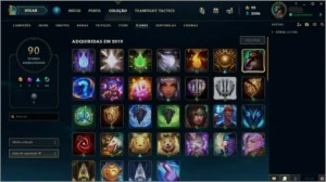 CONTA GOLD 4 - 70 CAMPEÕES E 32 SKINS - League of Legends LOL