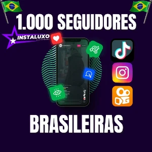 Seguidores Brasileiros para TikTok