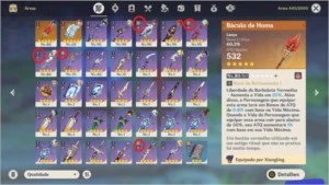 AR 55 MUNDO 8  (PC/ANDROID - NA) - Diluc, Ganyu, MonaC2 Jean - Genshin Impact