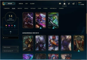 Conta de lol nível 71 - League of Legends