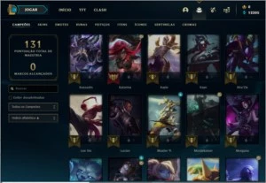 Conta de lol nível 71 - League of Legends