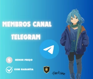 Membros Canal No Telegram (Menor Preço)