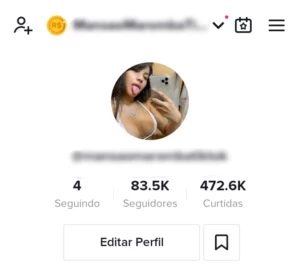 Conta tiktok 83.5k barato - Redes Sociais