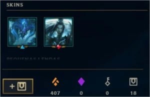 ACC Riot games Valorant 1° passe,LOL 57 skins, tft 9 lendas - League of Legends