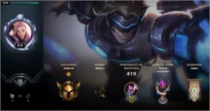 ACC Riot games Valorant 1° passe,LOL 57 skins, tft 9 lendas - League of Legends