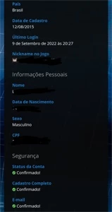Conta capitão 1 - Point Blank PB