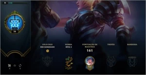 conta com riven 2012, ícones e wards raras - League of Legends LOL