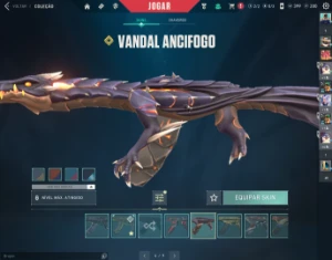 Conta Valorant Com Várias Skins Plat 1