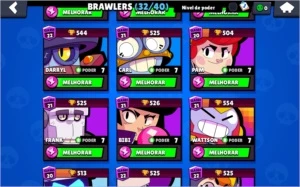 Conta Brawls Stars semi Full - Brawl Stars