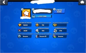 Conta Brawls Stars semi Full - Brawl Stars