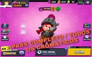 Conta Brawls Stars semi Full - Brawl Stars