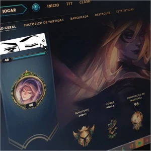 conta gold1 lvl 48