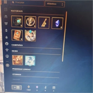 conta gold1 lvl 48 - League of Legends LOL