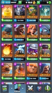 Clash Royale Arena 12 /8 Lendarias/XP 10