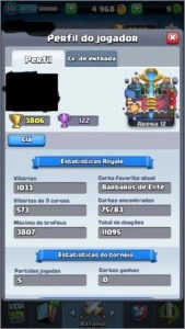 Clash Royale Arena 12 /8 Lendarias/XP 10