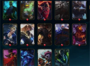 Conta LOL, 200 skins+, ex Diamond 1, cosméticos TFT!!! - League of Legends