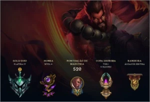 Conta LoL plat 4 season 2 - League of Legends