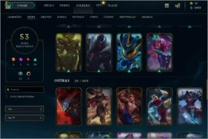 CONTA DE LOL MAIN YASUO LV 375, 53 SKINS MUITA MAESTRIA!!! - League of Legends