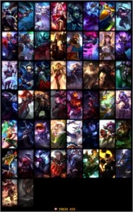 Conta Platina II 50 skins  Bom MMR - League of Legends LOL