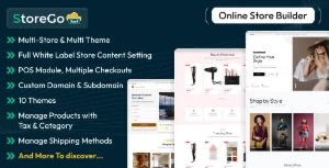 Storego SaaS ecommerce com 10 temas - Nova versão - Outros