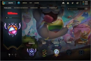 Conta Diamante 2 com RP e vários champs - League of Legends LOL