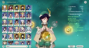 >>Conta Genshin Impact | Ayaka + Zhongli + Venti