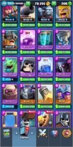 conta clash royale