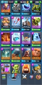 conta clash royale