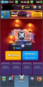 conta clash royale