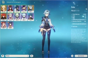 Genshin Impact conta Eula + Diluc  servidor:NA