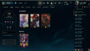 Conta Valorant+League OF legends