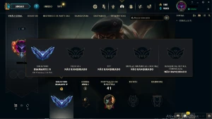 Conta Lol D4 (Sem Email Confirmado E Upada A Bot) - League of Legends
