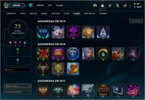Conta de lol bronze 3(provisorio) com skins top - League of Legends