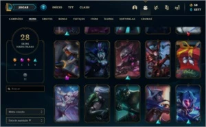 Conta de lol bronze 3(provisorio) com skins top - League of Legends