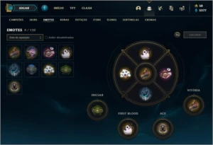 Conta de lol bronze 3(provisorio) com skins top - League of Legends
