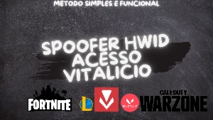 Spoofer Hwid Permanente Valorant/Fortnite E Outros