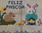 Tela para bordar em talagarça TC-18 - 60 x 58 cm - Artesanato e Personalizados