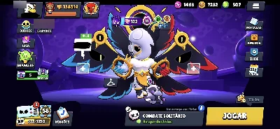 106/106 BRAWLERS/ 138k troféus / 500+ skins - Brawl Stars