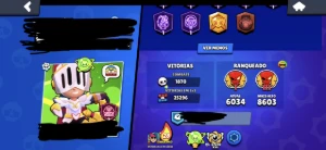105/105 BRAWLERS/ 125k troféus / 350+ skins - Brawl Stars