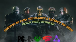 Créditos R6 Para Rainbow Six Siege | Menor Preço Do Brasil