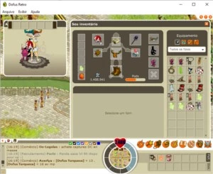 TEAM 8 contas lv 180+  DOFUS retro servidor álgata