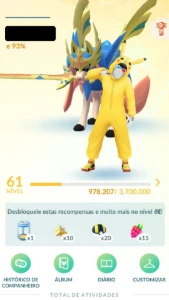 Conta Pokemon Go Level 61 - Conta Lendaria De 2019 + Passe
