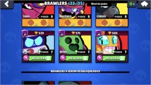 Conta brawl stars 22k max quase full