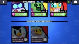 Conta brawl stars 22k max quase full